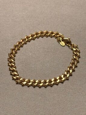 1980s VINTAGE MONET BRACELET 7.5”
